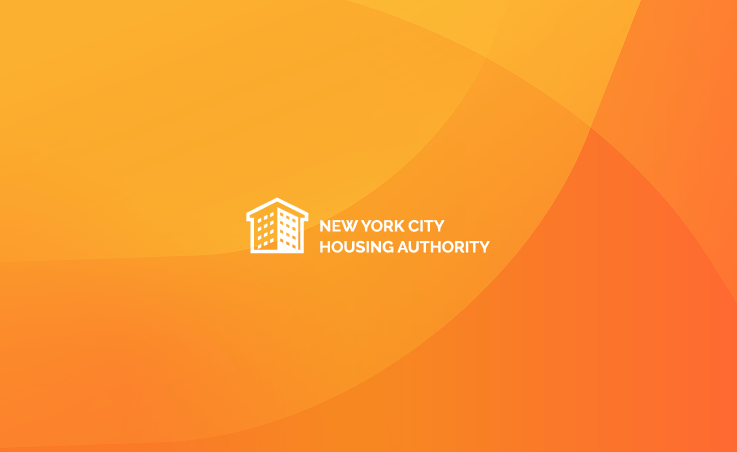 NYCHA orange background