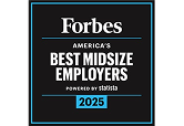 Classement Forbes 2025 des meilleurs employeurs de taille intermédiaire aux États-Unis 