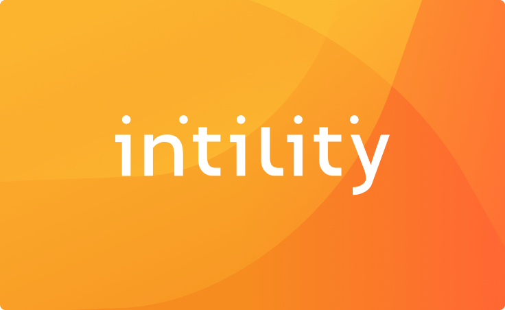 Initialy Orange Background
